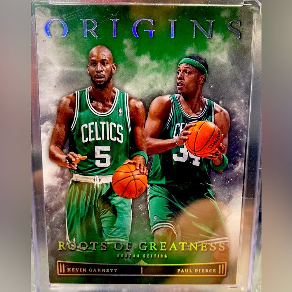 2022-23 Panini Origins Roots of Greatness #25 Paul Pierce/Kevin Garnett